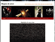 Tablet Screenshot of magiasdeamor.com.br